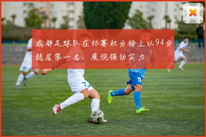 成都足球队在杯赛积分榜上以94分稳居第一名，展现强劲实力