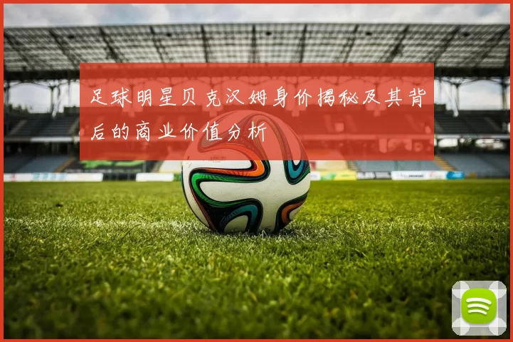 足球明星贝克汉姆身价揭秘及其背后的商业价值分析