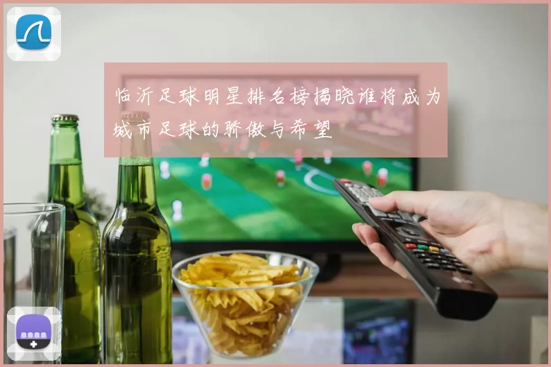 临沂足球明星排名榜揭晓谁将成为城市足球的骄傲与希望