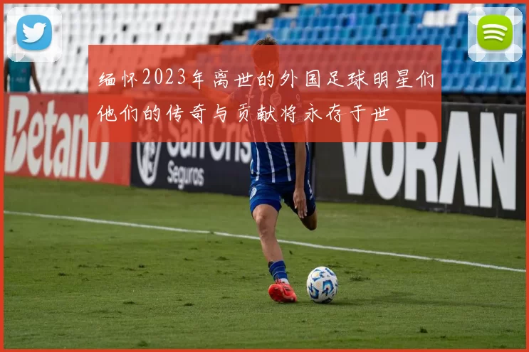 缅怀2023年离世的外国足球明星们他们的传奇与贡献将永存于世